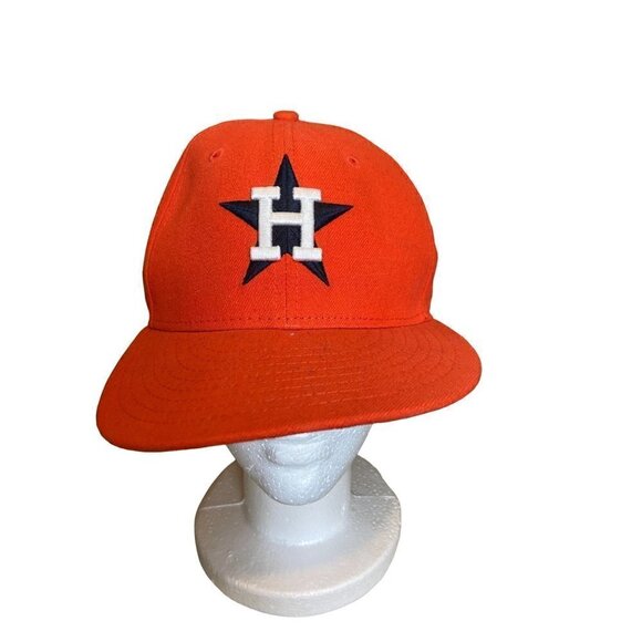 HOUSTON ASTROS Cap Orange Cooperstown Collection Hat MLB Baseball Texas - Picture 1 of 4